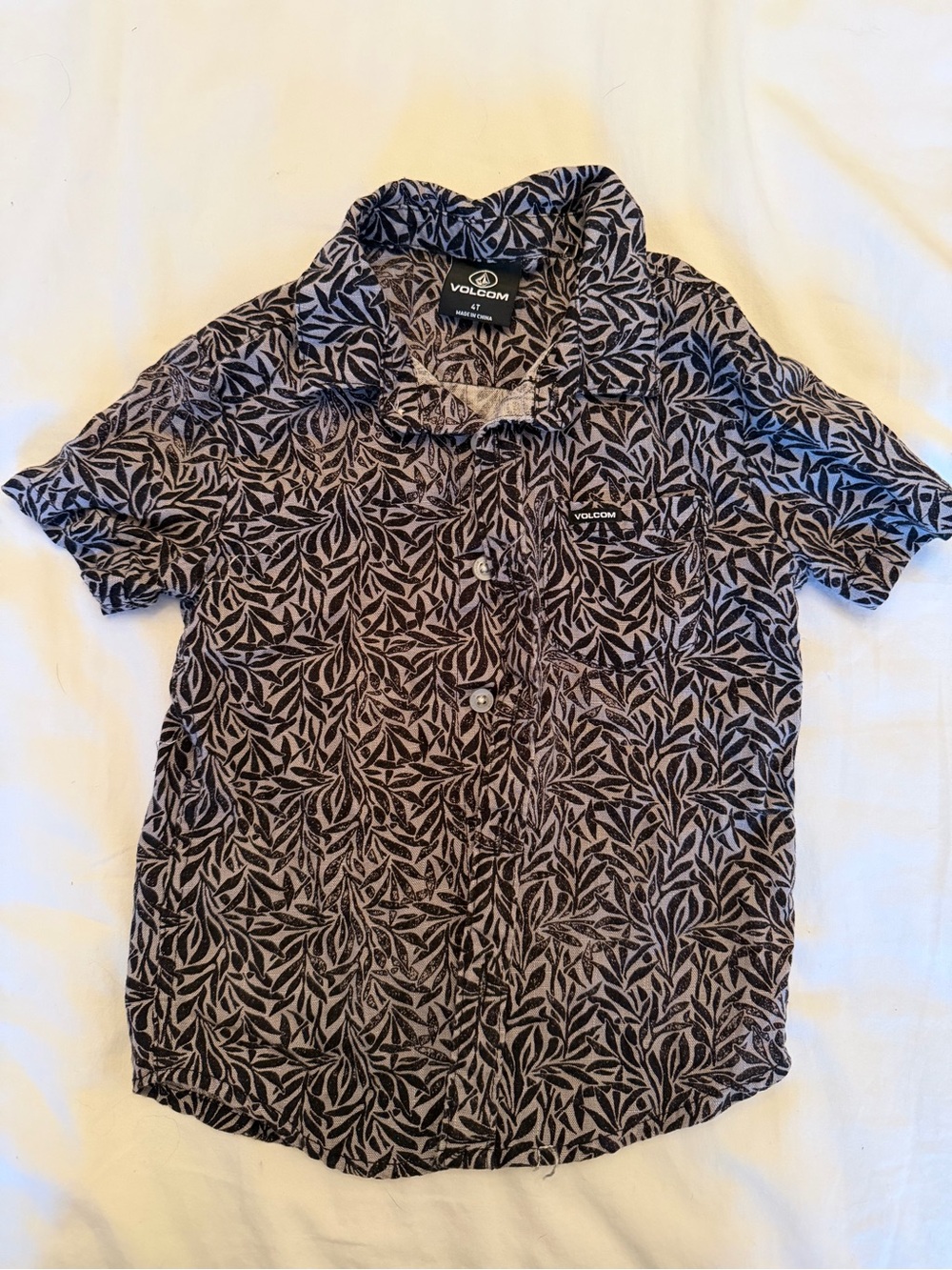 Volcom Boys Short-Sleeve Shirt, size 4T